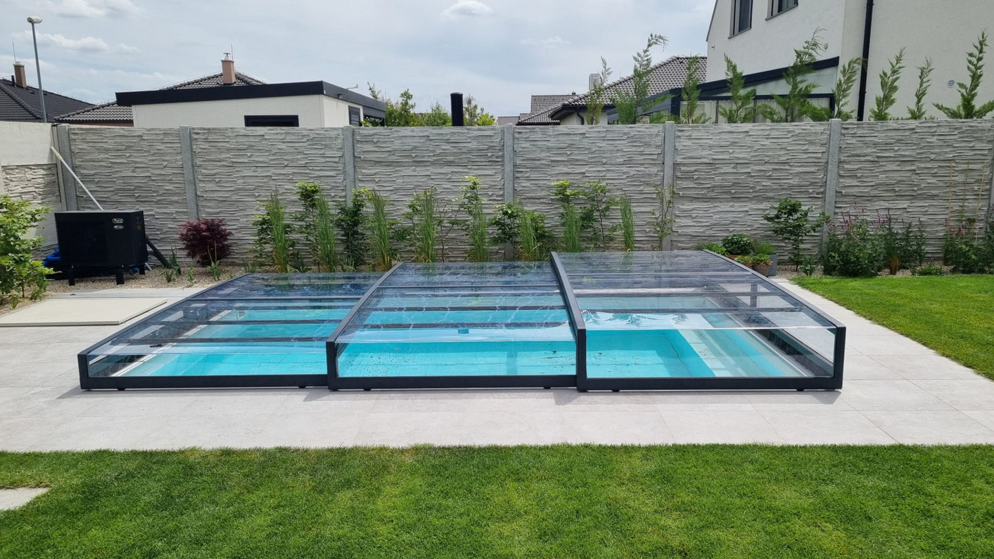 Pool-Überdachung EXCLUSIVE 8,5x4,5