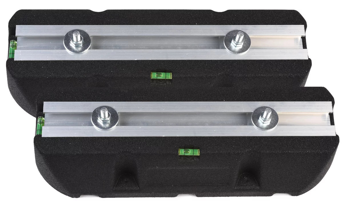 Dämpfungssockel Novaer Set komplett LxBxH 250x180x95mm - 1000x180x95mm inkl. Schraubensatz