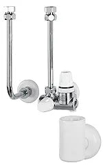 BWT Speicheranschlussgarn., 1/2" für Aussen- u. Mittenmontage, Chrom