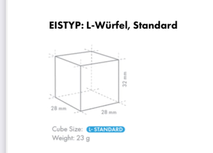 Hoshizaki Eiswürfelbereiter IM-30CWPE-U