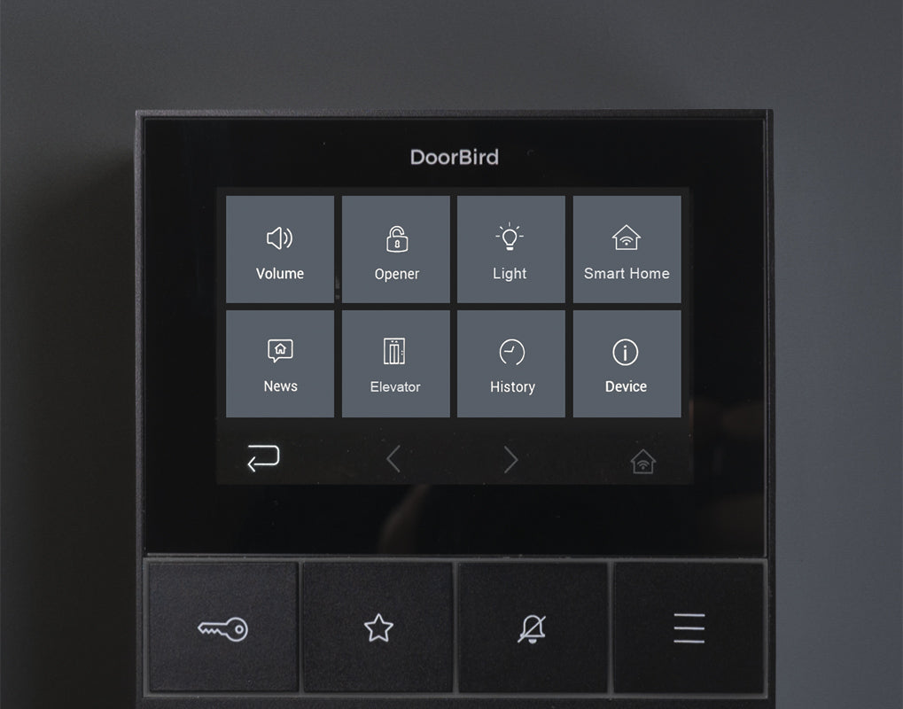 IP Video Innenstation A1101 Black Edition
