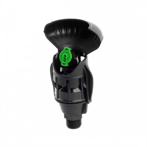 Beregnungs-Rotationssprinklerpaket 180º-Deflektor, 1/2"-Außensprenger mit kreisförmiger grüner Düse