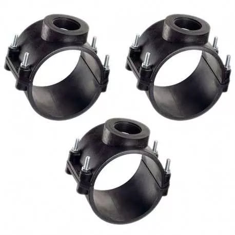 Bewässerungskragen 63mm 1/2 "(Pack x 3)