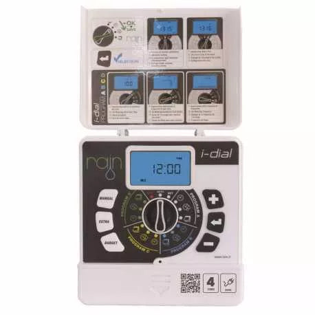 Bewässerungsregler 24V Rain I-DIAL 4 Zonen Innen