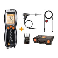 testo Bluetooth Komplett-Set 330-2 LL # 0563337278, Profi Abgas-Messgerät