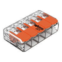 WAGO Compact-Verbindungsklemme 5-Leiter bis 4qmm 221-415 VPE 25