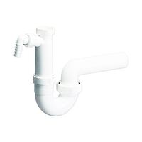 Dallmer Röhren-Siphon 100/1 1 1/2"xDN40, mit Waschgeräte Anschluss
