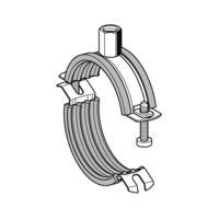 ROHRSCHELLE RATIO LS 21 - 27MM, 1/2" - 3/4", MIT EINLAGE - VPE: 100 ST