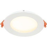 EVN Lichttechnik LED Einbau Panel ws 9W 3000K 120mm rd. LP RW