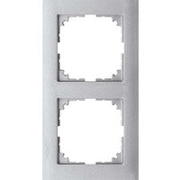 Merten Rahmen 2fach aluminium  MEG4020-3660 (25316387)