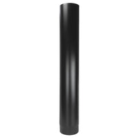 BERTRAMS Rauchrohr Form ZE L: 1000mm, d: 130mm, 2mm pulverb.