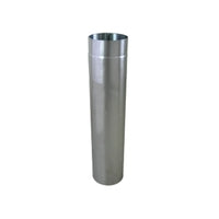 BERTRAMS Abgasrohr ALU gefalzt, L: 500mm, d: 130mm