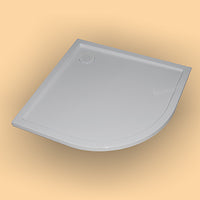 Hüppe Schürze Purano für VK-Kreis-DW 900x900mm, weiß