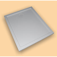 Hüppe Purano 120x90x2,6cm rutschhemmend, weiß