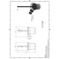 TNWB WC-Bürstengarnitur PRO 020-V2 - BLACK