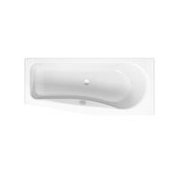Bette Rechteck-Badewanne Luna 2750 170x75/60x45cm links weiß