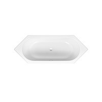 Bette 6-Eck-Badewanne Starlet 2040 188x70x42cm weiß PLUS