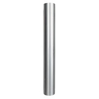 BERTRAMS Abgasrohr ALU gefalzt, L: 1000mm, d: 100mm