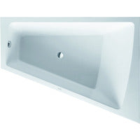 DURAVIT bathtub Paiova 1700x1300mm corner right, with apron and frame, white