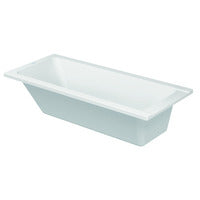 DURAVIT Badewanne D-Code 1700x750mm Einbauversion, Ablauf Fußseite, weiß