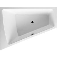 DURAVIT Badewanne Paiova 1700x1300mm Ecke links, Einbau f.Bodenzul., weiß