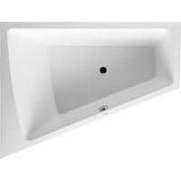 DURAVIT Badewanne Paiova 1800x1400mm Ecke links, Einbau f.Bodenzul., weiß