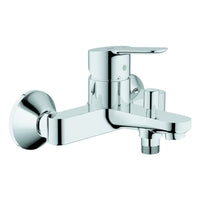 Grohe single-lever bath mixer BauEdge 23334 integrated non-return valve chrome