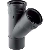 Geberit Silent-PP Abzweig 45° mit Muffen DN32 - DN160