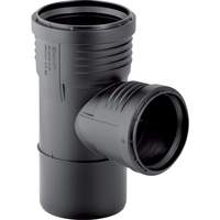 Geberit Silent-PP Abzweig 87,5° mit Muffen DN32 - DN160