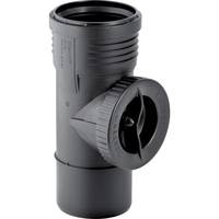 Geberit Silent-PP Reinigungsöffnung 90° mit Muffe DN50 - DN160