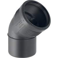 Geberit Silent PP Bogen 45° Mit Muffe DN32 - DN160