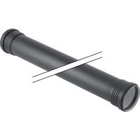 Geberit Silent PP Rohr 2 Muffen 1,0 m DN32 - DN125