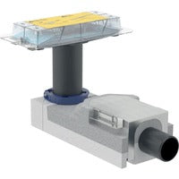 GE Duschrinnen-Rohbauset CleanLine DN50 Fußbodenaufbauhöhe ab 90 mm