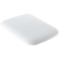 GE iCon Square WC-Sitz, Bef. von oben mit Absenkautomatik, Quick Release, weiß