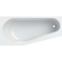 GEBERIT Renova pentagonal bathtub 1600x750/500mm right, white