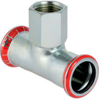 GE Mapress C-steel T-piece with IG d 22xRp3/4x22 (galvanized)VPE:5ST