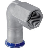 GE Mapress Edelst. Übergangswinkel 90 Gr d 22xRp3/4 mit IG