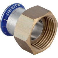 GE Mapress Edelst Anschlussverschraubung d 28xG11/4 flachdichtend ÜM (Ms)