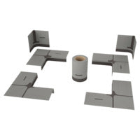 KALDEWEI sealing set at floor level for square DW installed at floor level