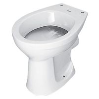 Geberit Paris floor-standing washdown WC, outlet: horizontal, white, 004010000 