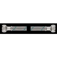 FLEX.TW CONNECTING HOSE 300 MM - 500 MM, DN8, 1/2" OVERW. X 3/8" OVERW.