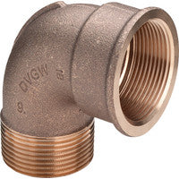 Rotguss Winkel 90 Grad, 3092 R3/4" AGxRp3/4" IG