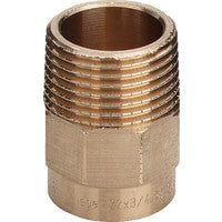 Rotguss Übergangsnippel 4243G 15mmxR1/2" AG
