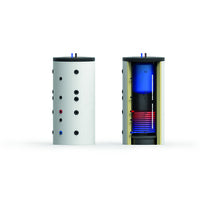 TE TRINKWASSER-PUFFERSPEICHER PTS-1W 500 GREEN LINE, ISOLIERUNG: WEISS, EIN WT