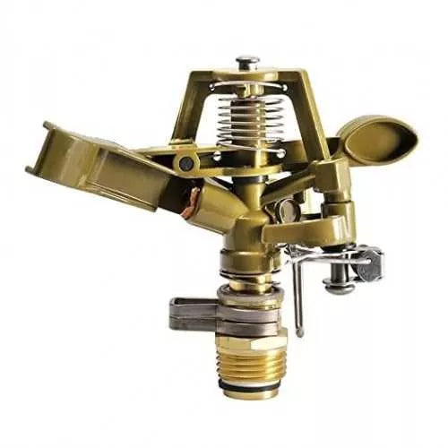 Einstellbarer 1/2-Zoll-Bewässerungssprinkler aus Zinkmessing