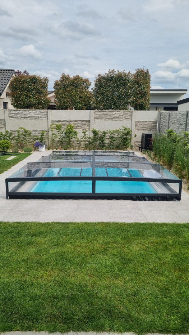 Pool-Überdachung EXCLUSIVE 8,5x4,5